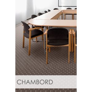 Metrážny koberec CHAMBORD 49 Hnedý UX - Ultratex Quick+