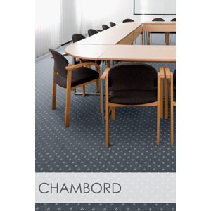 Metrážny koberec CHAMBORD 197 Sivý UX - Ultratex Quick+