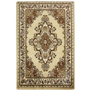 Kusový koberec Medailon 6985A Beige 80x150 cm