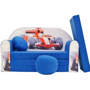 Detská pohovka modrá F1
